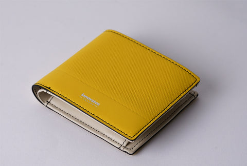INW37 Yellow Bifold Wallet
